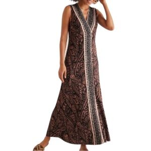 NWT Soft Surroundings Sleeveless Maxi Dress